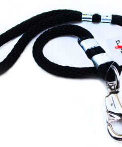 Exclusive Chrome Rope Hundesnor - Sort