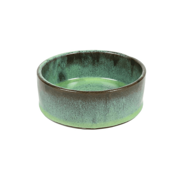 Regnfuld Nogen som helst stempel Jasper Green keramik hundeskål | Grøn keramik hundeskål