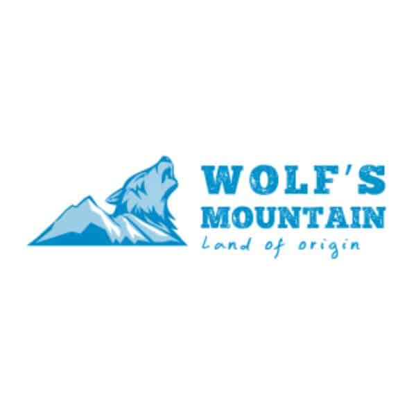 Wolf´s Mountain Hundefoder Logo