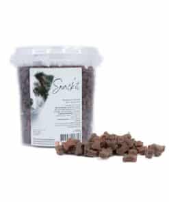 Snack'it Godbidder Semi-Moist Mini Bones Korn & Glutenfri m. Hest - 500g