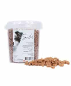 Snack'it Godbidder Semi-Moist Mini Bones Korn & Glutenfri m. Laks - 500g