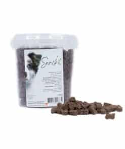 Snack'it Godbidder Semi-Moist Mini Bones Korn & Glutenfri m. Lam - 500g