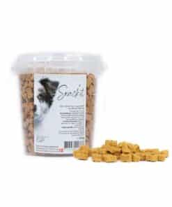 Snack'it Godbidder Semi-Moist Mini Bones Korn & Glutenfri m. Ost - 500g