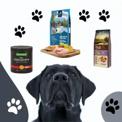 Hundefoder med glucosamin - Wolfs Mountain & Sams Field Hundefoder